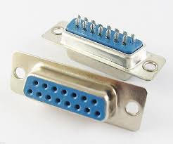 D-SUB Female 15 Pin Dual Row Solder Type